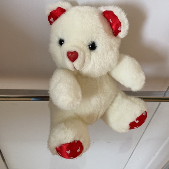 Gorgeous, Cute & Lovely 🥰 Hearts all Over❤️ Teddy 🧸 - Picture 4 of 5